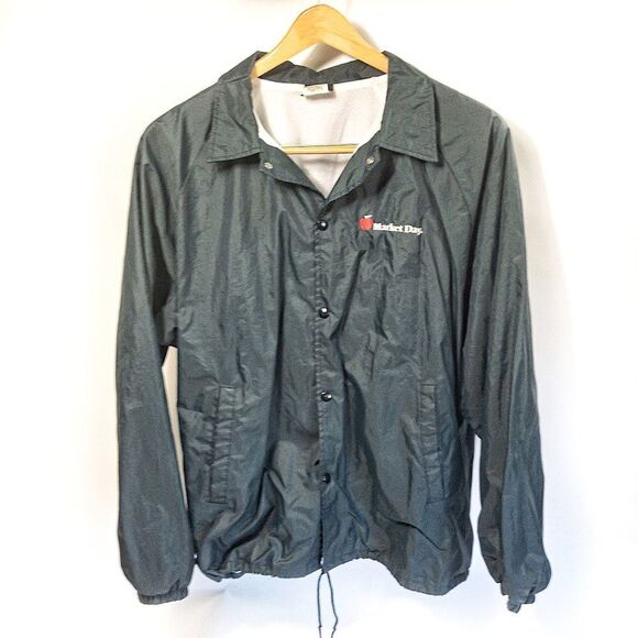 Vintage Market Day Lined Windbreaker Sz 2XL - Picture 1 of 8